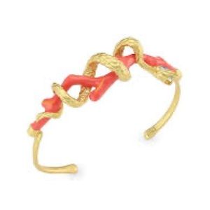 alexis bittar coral snake bracelet